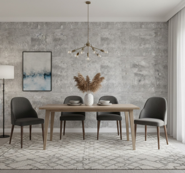 Marmor tapet elegant grå overflade - TenStickers