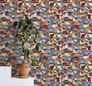 Urban patchwork by tapet - TenStickers